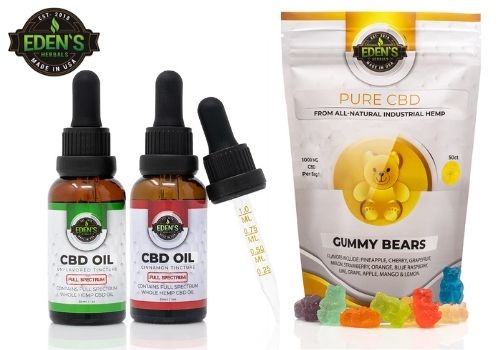 eden's herbals cbd products